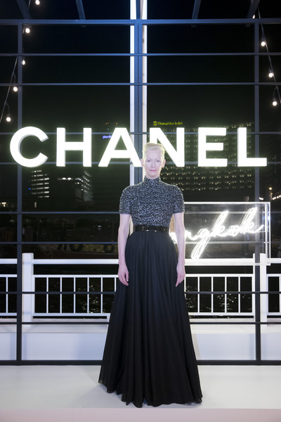 Tilda at Chanel Cruise for 2018/19 Collection in Bangkok - Tilda Swinton  Online